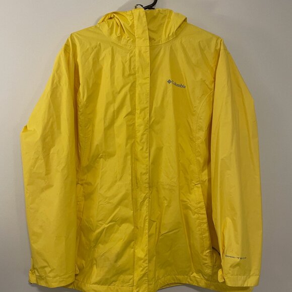 Columbia Jackets & Blazers - Columbia Womens 2xL rain jacket with liner - yellow